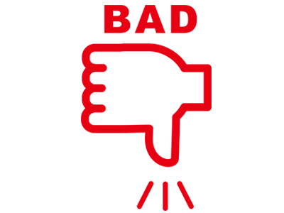 Bad!!